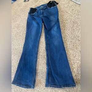 Maternity XL Classic Blue Women's Jeans Stretchy